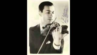 Nathan Milstein plays Paradis Sicilienne arranged by Dushkin [upl. by Nylisoj]