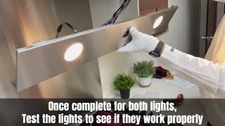 How to Change LED Light For Hoods with Light Panel [upl. by Inge]