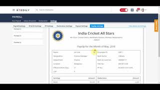 Explainer Payroll Settings  Payslips [upl. by Einahpet145]
