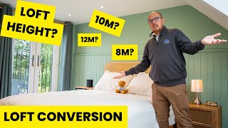 How Much Roof Height Do I Need For A Loft Conversion [upl. by Muhcon503]