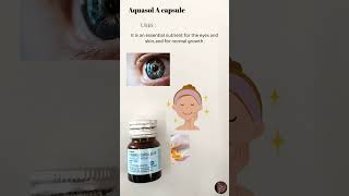 Aquasol A capsule Vitamin A capsule vitaminsupplementsUses amp Side effect Medico Pharmacist [upl. by Litch287]