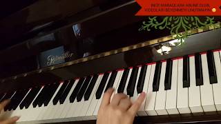 Qaya Qrupu  Ey Heyat Sen Ne Qeribesen quot piano cover [upl. by Elynad]