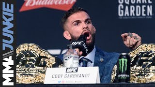 No love lost between Cody Garbrandt and TJ Dillashaw ahead of UFC 217 [upl. by Nivart399]