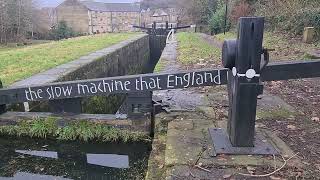 Walk to Milnsbridgeyorkshire travel uk traveltoeurope [upl. by Iras]