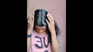 💥 How To do zigzag middle partition with comb stick Easy instat hairhackanjaliprettyhair tutorial [upl. by Raasch94]