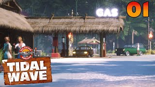 Gas Station Simulator Tidal Wave  Ep 1  Rebuilding an Empire [upl. by Airyt]