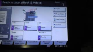 how to do booklet with taskalpha taskalfa 3050ci kyocera photocopier HD [upl. by Benedetta740]