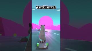 Tanuki Sunset  Synthwave Cruising gaming indiegame [upl. by Nilyak920]