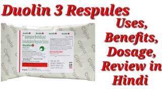 Duolin 3 Respules  Ipratropium Bromide and Levosalbutamol Respirator Solution  Duolin 3 Respules [upl. by Eelsew]