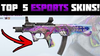 Top 5 BEST Esports Skins 2021  Rainbow Six Siege BEST SKINS [upl. by Losyram]