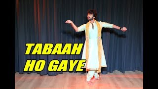 Dance on TABAAH HO GAYE KALANK  Devesh Mirchandani [upl. by Enneyehc454]