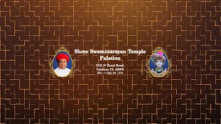 Swaminarayan Temple Palatine LIVE [upl. by Cora]