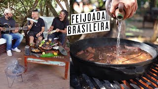 FIZ FEIJOADA BRASILEIRISSIMA E TODO MUNDO FICOU LOUCO [upl. by Neeroc]