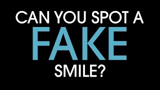 Can you spot a fake smile [upl. by Brookhouse]