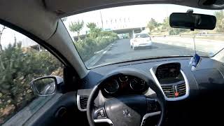 تست درایو ۲۰۷ اتوماتیک pov test drive 207 tu5 auto transmission [upl. by Lavinia87]