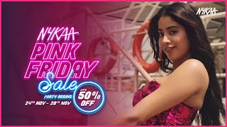 NykaaPinkFridaySale 2021  BiggestBeautySaleEver is Back with a BANG  Nykaa [upl. by Gabbey]