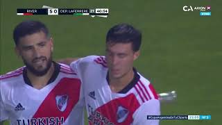 River vs Laferrere el gol de José Paradela 50 [upl. by Evette694]