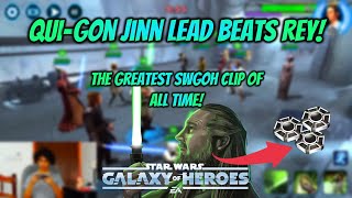 QuiGon Jinn Omicron beats REY Full Resistance team [upl. by Lange632]