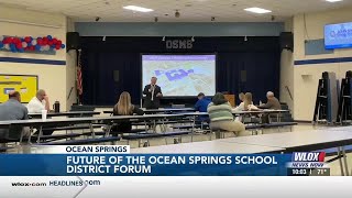 Future of Ocean Springs School District forum discussed potential new school [upl. by Ludewig]