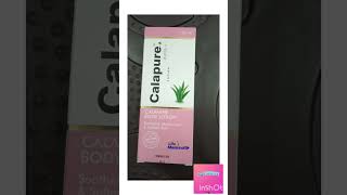 Calapure A lotion 🧴calamine body lotion 🧴viralshorts shortvideo [upl. by Yesnik]