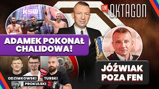 ADAMEK VS CHALIDOW  XTB KSW EPIC ZASKOCZYŁO JÓŹWIAK POZA FEN PARNASSE Z RYWALEM [upl. by Yelrihs448]