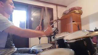 Aco Pejovic i Aleksanda PrijovicLitar vina litar krvi DRUM COVER [upl. by Malas]