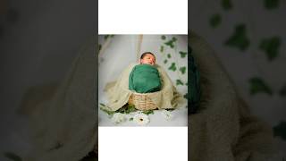 Newborn baby photoshoot 😻 newbornshoot 8daysoldbaby [upl. by Aitsirk]