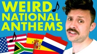 Weirdest National Anthems [upl. by Vasili]