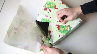 Japan Gift Wrap Hack No Tape No Ribbon [upl. by Eelreveb]