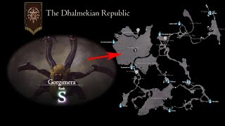 FF16 The Tricephalic Terror Location Gorgimera Rank S Notorious Mark Final Fantasy XVI [upl. by Nelyk]