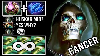 How To Counter Huskar Mid Imba Shard Necrophos NonStop Reaper No Fun Allowed WTF Dota 2 [upl. by Nyrrek]