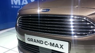 New Ford Grand CMax Paris AutoShow [upl. by Haggerty]