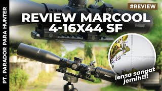 MARCOOL 416X44 SF  RETICLE BAGUS LENSA JERNIH [upl. by Norag819]