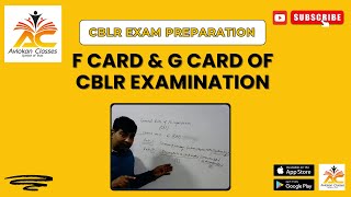 Avlokan Classes  CBLR F Card G Card Custom Broker Exam Preparation Classes [upl. by Eelimaj]