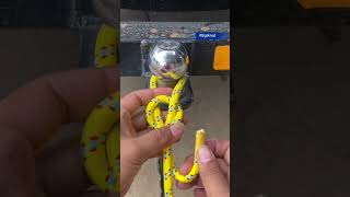 Bowline knot knottutorial diycrafts knot diy easyknot rope [upl. by Asilram531]