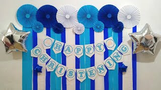 DIY Christening Decoration  Christening Ideas [upl. by Ettezus581]