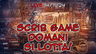 DOMANI GUERRA  scribgame classifica mentore [upl. by Yornek]