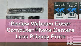 Review Webcam Cover Computer Phone Camera Lens Privacy Protection  Fast Delivery [upl. by Aennyl971]