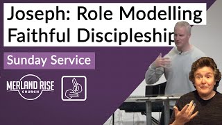 Joseph Role Modelling Faithful Discipleship  Richard Powell  BSL [upl. by Howey]