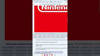 switch successor delayed claims accurate leaker [upl. by Secrest]