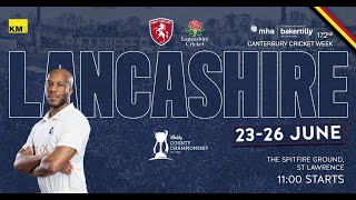 🎥 DAY ONE LIVE STREAM  Kent vs Lancashire [upl. by Agathe]