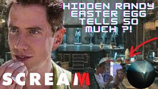 Scream VI  RANDYS HIDDEN EASTER EGG  screamvi jamiekennedy randymeeks scream6 ghostface [upl. by Gina739]