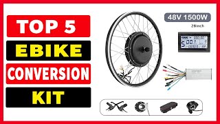 Top 5 Best EBike Conversion Kits in 2023  Best Ebike Mid Drive Motor [upl. by Ahsai]