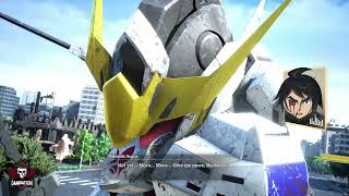 Lets help Gundam Barbatos Mikazuki Augus in his fight with Graze Ein Ein Dalton [upl. by Nolrac559]