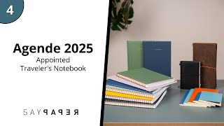 Agende 2025  Parte 4  Appointed Travelers Notebook [upl. by Magas]