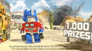 KREO TRANSFORMERS quotGreat Brick Giveawayquot Commercial [upl. by Marga750]