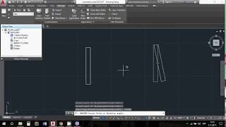 Dynamic blocks AutoCAD 2017  copy and rotate in one function  MOCORO [upl. by Nitsrik]