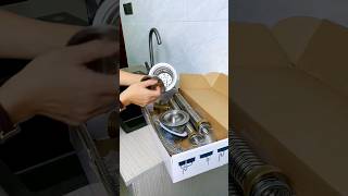 Stainless steel sink drain installation tutorial by Fault House [upl. by Llewsor]