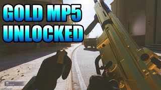 I finally unlocked the GOLD MP5 [upl. by Rosemare]