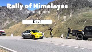 Rally of Himalayas 🏔️🏎️  Lahaul and spiti  October 2024 [upl. by Stahl]